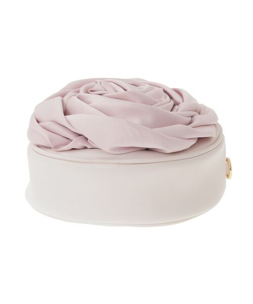 Maison de FLEUR（メゾンドフルール）の「ローズショルダーバッグ（ショルダーバッグ・レディース・アイボリー/ピンク・FREE）」の10枚目の写真