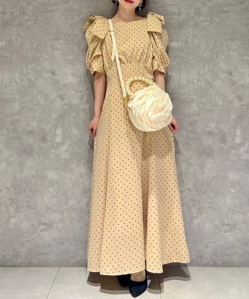 Maison de FLEUR（メゾンドフルール）の「ローズショルダーバッグ（ショルダーバッグ・レディース・アイボリー/ピンク・FREE）」の18枚目の写真