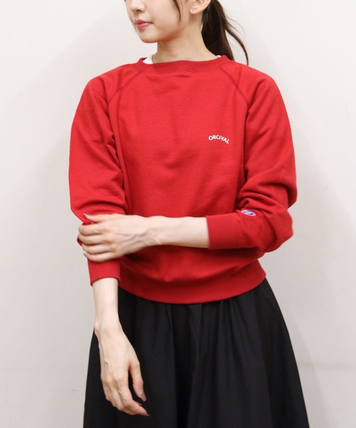 ORCIVAL/オーシバル フレンチテリー ボートネックプルオーバー FRENCH