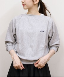 ORCIVAL | ORCIVAL/オーシバル　フレンチテリー ボートネックプルオーバー　FRENCH TERRY BOAT NECK PULLOVER　OR-C0429 MAZ(スウェット)