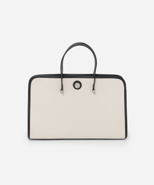 Rouge vif（ルージュヴィフ）の「【SOMEWHERE STUDIO/サムウェア ステュディオ】PLAZA-HAND ハンドバッグ（トートバッグ・レディース・キャメル・フリー）」の3枚目の写真