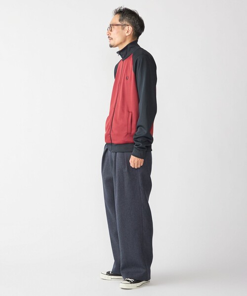 SHIPS(シップス)の「SHIPS:〈手洗い可能〉メランジ タック バギー スラックス(スラックス・メンズ・ネイビー/ブラック/グレー系・SMALL/MEDIUM/LARGE/X-LARGE)」の18枚目の写真