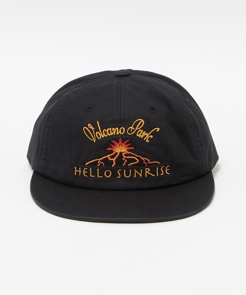 Hello Sunrise キャップ HELLO SUNRISE キャップ 帽子 「HELLO SUNRISE」タイポグラフィ
