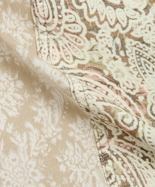 OPEN Yy（オープンワイワイ）の「OPEN Yy/オープンワイワイ/PAISLEY FULL GATHER PANTS（その他パンツ・レディース・ベージュ・M/S）」の6枚目の写真