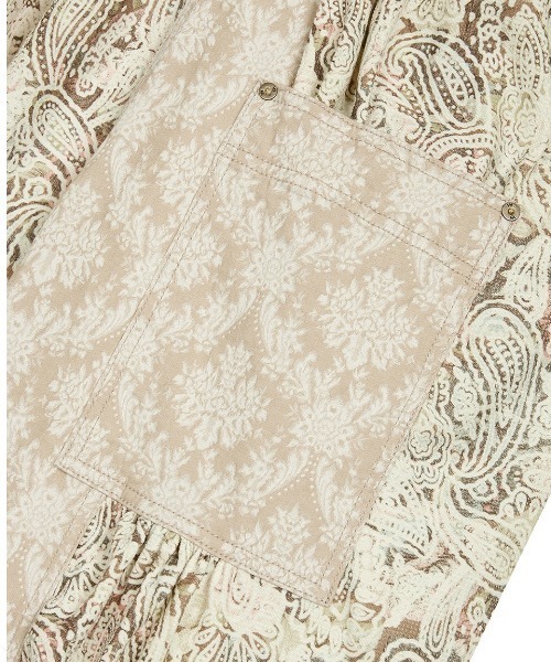 OPEN Yy（オープンワイワイ）の「OPEN Yy/オープンワイワイ/PAISLEY FULL GATHER PANTS（その他パンツ・レディース・ベージュ・M/S）」の9枚目の写真