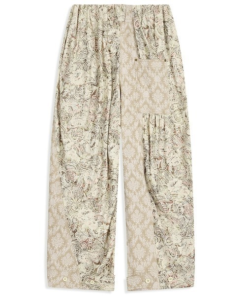 OPEN Yy（オープンワイワイ）の「OPEN Yy/オープンワイワイ/PAISLEY FULL GATHER PANTS（その他パンツ・レディース・ベージュ・M/S）」の5枚目の写真