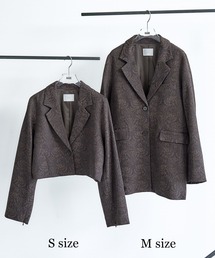 HARE | VINTAGEジャガード2WAYジャケット(HARE)(テーラードジャケット)