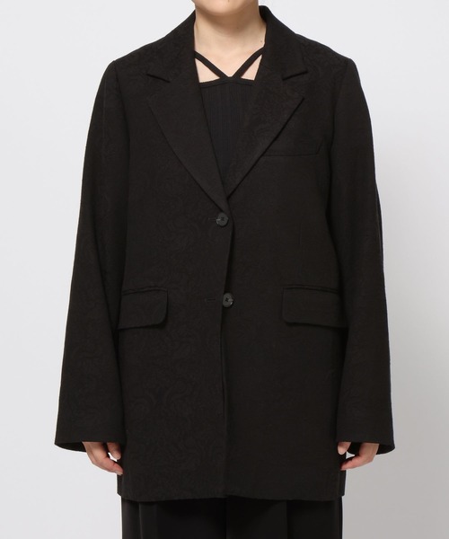 美品 HARE VINTAGEジャガード 2WAY テーラードジャケット HARE ジャケット テーラードジャケット VINTAGEジャガード2WAY