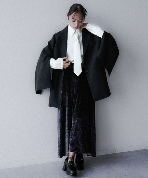 HARE ジャガード2WAYジャケットおおい VINTAGEジャガード2WAYジャケット(HARE)（テーラードジャケット