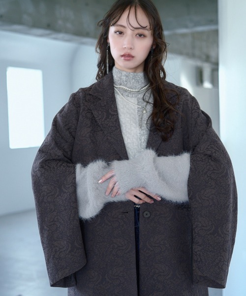 VINTAGEジャガード2WAYジャケット(HARE)（テーラードジャケット