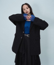 HARE（ハレ）の「VINTAGEジャガード2WAYジャケット(HARE)（テーラードジャケット）」
