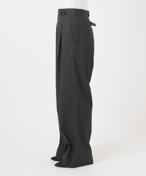 サスペンダー付きワイドストレートパンツ（その他パンツ）｜Spick