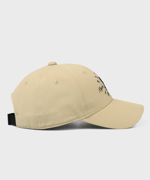 Psycho Bunny（サイコバニー）の「[GOLF]サークルロゴ ツイルキャップ（キャップ・メンズ・ブラック/ホワイト/ベージュ・FREE）」の4枚目の写真