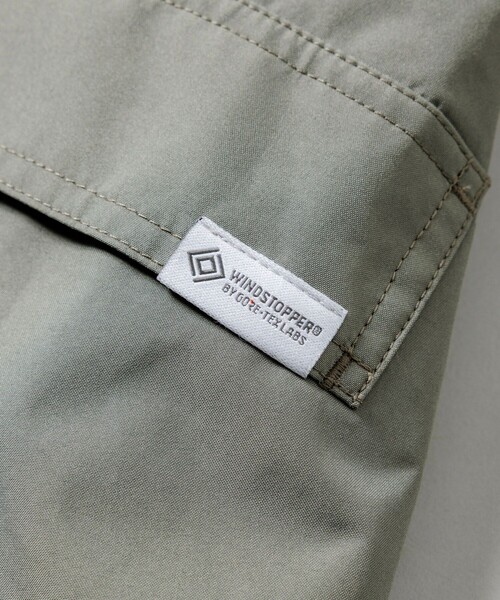 +phenix（プラスフェニックス）の「+phenix/プラスフェニックス 別注 GORE-TEX WINDSTOPPER SHORT MODS COAT/ゴアテックス ウインドストッパー ショートモッズコート（ブルゾン・メンズ・ネイビー/ブラック/オリーブ・SMALL/LARGE/MEDIUM）」の10枚目の写真