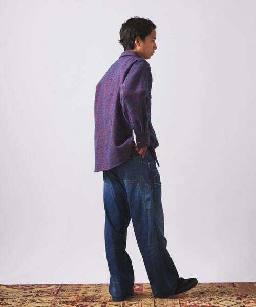 セール】ビッグ ヘリンボン CPO シャツ ジャケット（シャツ/ブラウス