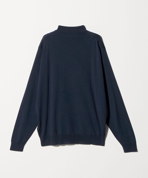 JOHN SMEDLEY（ジョンスメドレー）の「＜JOHN SMEDLEY＞KILDAY/モックネックニット（ニット/セーター・メンズ・ベージュ/ネイビー・M/L）」の7枚目の写真