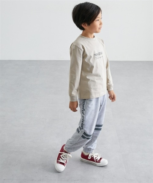 QUNTSTYLE(キュントスタイル)の「切替ポンチジョガーパンツ(その他パンツ・キッズ・杢グレー/ブラック・110/120/130/140/150/160)」の7枚目の写真