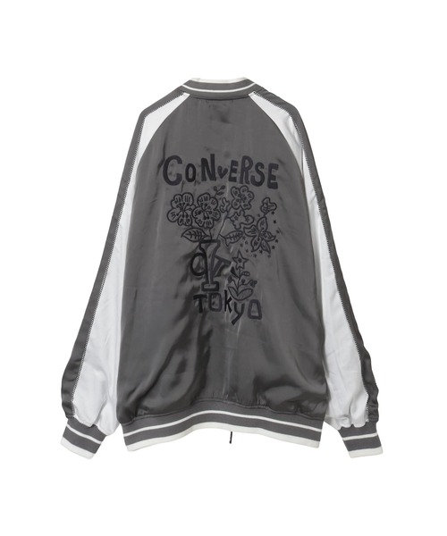 コンバーストウキョウ サテンオーバーサイズスーベニアジャケット スカジャン SATIN OVERSIZE SOUVENIR JACKET｜CONVERSE TOKYO (コンバース