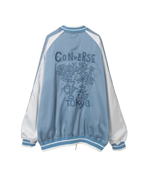 コンバーストウキョウ サテンオーバーサイズスーベニアジャケット スカジャン SATIN OVERSIZE SOUVENIR JACKET（スカジャン）｜CONVERSE TOKYO