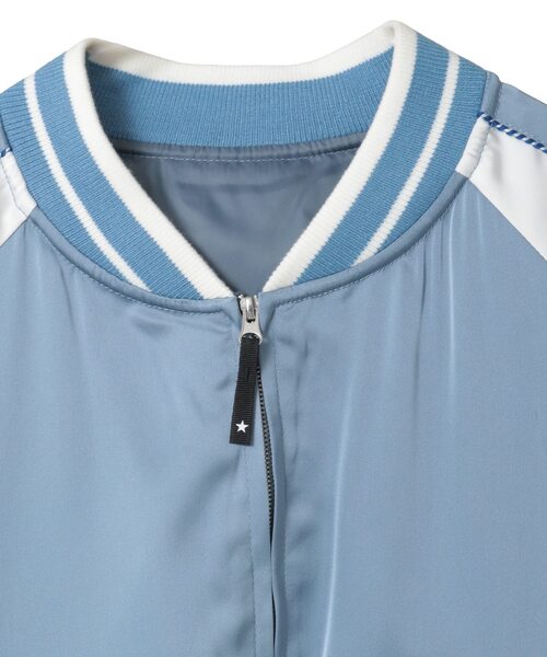 SATIN OVERSIZE SOUVENIR JACKET（スカジャン）｜CONVERSE TOKYO