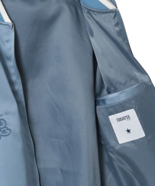 セール】SATIN OVERSIZE SOUVENIR JACKET(スカジャン)|CONVERSE セール】SATIN OVERSIZE SOUVENIR JACKET(スカジャン)|CONVERSE