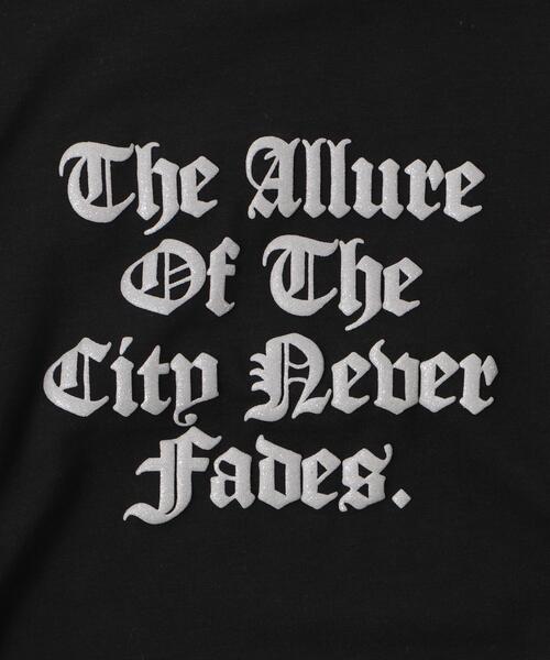 dispark（ディスパーク）の「DISPARK/【25年秋冬新作】サイドギャザーレターロゴロンT（Tシャツ/カットソー・レディース・ブラック/ホワイト・FREE）」の16枚目の写真