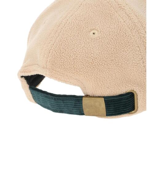 Samansa Mos2 Lagom（サマンサモスモスラーゴム）の「フリース×コーデュロイキャップ（ハット・キッズ・グレー/ベージュ・中(M)/大(L)）」の5枚目の写真