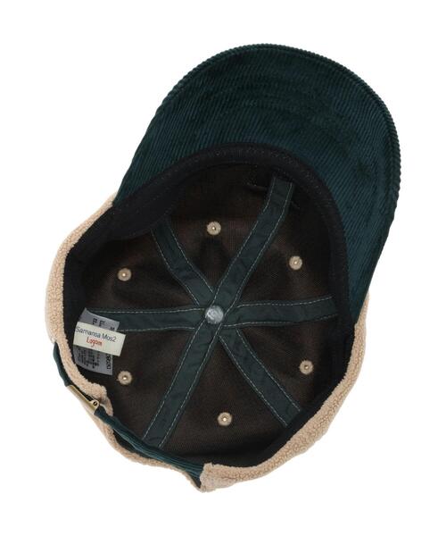 Samansa Mos2 Lagom（サマンサモスモスラーゴム）の「フリース×コーデュロイキャップ（ハット・キッズ・グレー/ベージュ・中(M)/大(L)）」の9枚目の写真