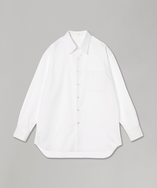 forget-me-nots(フォーゲットミーノッツ)の「forget-me-nots Oxford Shirt FMN-25AW-S-001(シャツ/ブラウス・レディース・ホワイト/ブルー・FREE)」の7枚目の写真