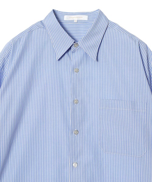 forget-me-nots(フォーゲットミーノッツ)の「forget-me-nots Oxford Shirt FMN-25AW-S-001(シャツ/ブラウス・レディース・ホワイト/ブルー・FREE)」の16枚目の写真