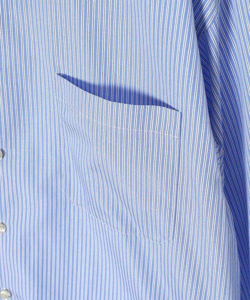 forget-me-nots(フォーゲットミーノッツ)の「forget-me-nots Oxford Shirt FMN-25AW-S-001(シャツ/ブラウス・レディース・ホワイト/ブルー・FREE)」の17枚目の写真
