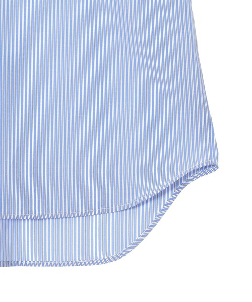 forget-me-nots(フォーゲットミーノッツ)の「forget-me-nots Oxford Shirt FMN-25AW-S-001(シャツ/ブラウス・レディース・ホワイト/ブルー・FREE)」の19枚目の写真