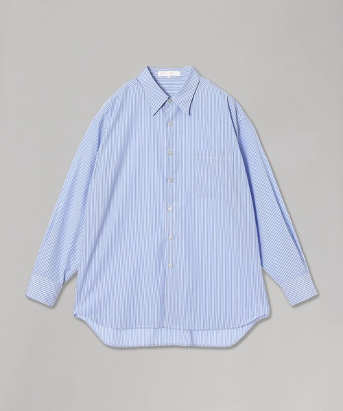forget-me-nots(フォーゲットミーノッツ)の「forget-me-nots Oxford Shirt FMN-25AW-S-001(シャツ/ブラウス・レディース・ホワイト/ブルー・FREE)」の14枚目の写真