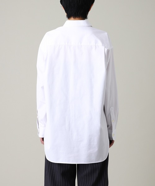 forget-me-nots(フォーゲットミーノッツ)の「forget-me-nots Oxford Shirt FMN-25AW-S-001(シャツ/ブラウス・レディース・ホワイト/ブルー・FREE)」の4枚目の写真