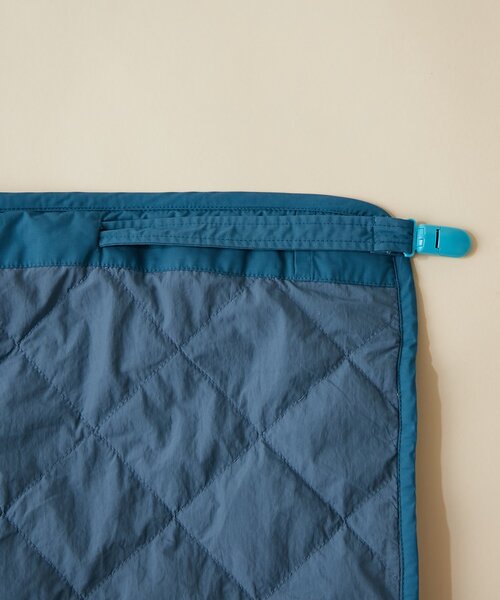 DOD（ディーオーディー）の「【一部店舗限定】【DOD】【ベビー】サササノフワベビ（おくるみ・キッズ・ブルー/ベージュ/オレンジ・ONE SIZE）」の14枚目の写真