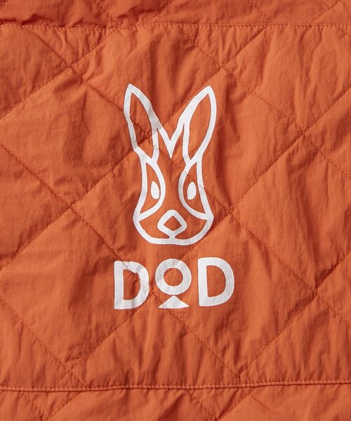 DOD（ディーオーディー）の「【一部店舗限定】【DOD】【ベビー】サササノフワベビ（おくるみ・キッズ・ブルー/ベージュ/オレンジ・ONE SIZE）」の6枚目の写真