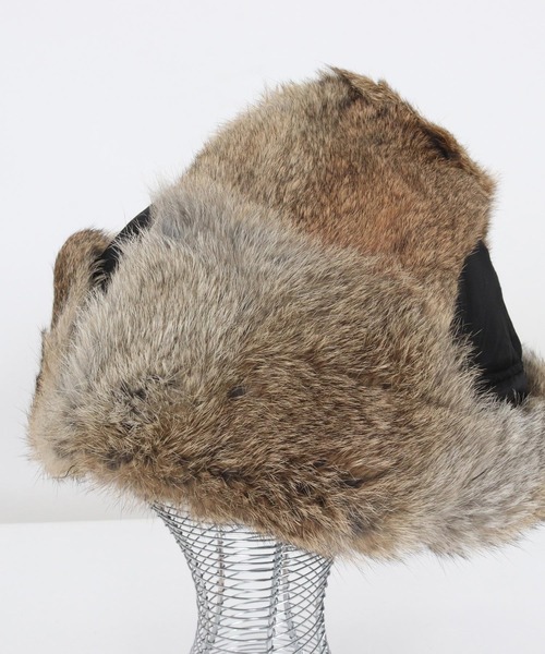 mko13192- Rabbit Fur Flight Cap フライトキャップ(TRM25-G007A mko13192- Rabbit Fur Flight Cap フライトキャップ(TRM25-G007A