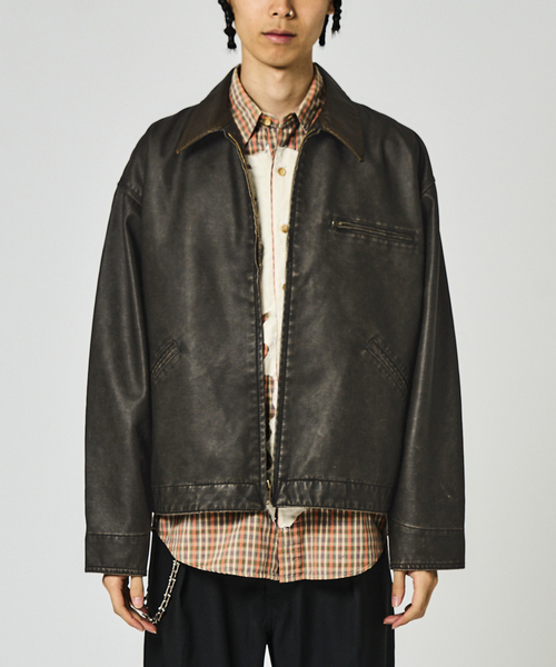 J FADE FAKE LEATHER BZ（ブルゾン）｜JOINT WORKS（ジョイント