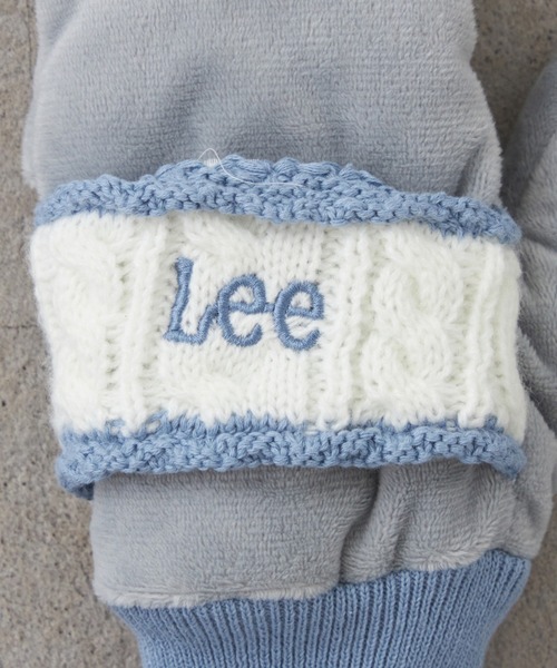 Lee(リー)の「Lee/リー【キッズ・大人】2WAY ボアグローブ(手袋・レディース・チャコールグレー/ベージュ/ブルー/ベージュ系その他・SMALL/MEDIUM)」の12枚目の写真