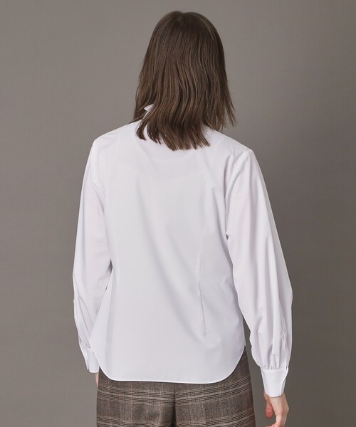 DRESSTERIOR（ドレステリア）の「【CLASSY.12月号掲載】スタンドフリルネックブラウス（シャツ/ブラウス・レディース・オフホワイト・34/36/38）」の9枚目の写真