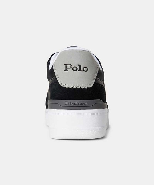 POLO RALPH LAUREN(ポロ ラルフ ローレン)の「ポロ ラルフ ローレン OPEN MASTER PP オープン マスターズ PP スニーカー(スニーカー・レディース・ホワイト/ブラック・70/40/50/60)」の5枚目の写真