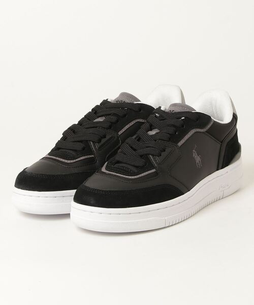 POLO RALPH LAUREN(ポロ ラルフ ローレン)の「ポロ ラルフ ローレン OPEN MASTER PP オープン マスターズ PP スニーカー(スニーカー・レディース・ホワイト/ブラック・70/40/50/60)」の6枚目の写真