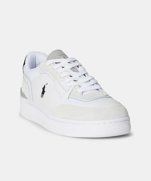 POLO RALPH LAUREN(ポロ ラルフ ローレン)の「ポロ ラルフ ローレン OPEN MASTER PP オープン マスターズ PP スニーカー(スニーカー・レディース・ホワイト/ブラック・70/40/50/60)」の7枚目の写真