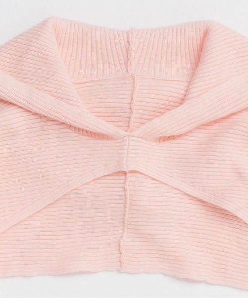 PRANK PROJECT(プランクプロジェクト)の「ニットフードスリーブ / Knit Hood Sleeve(アームカバー・レディース・ピンク/グレー/ブラック・FREE)」の21枚目の写真