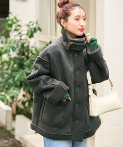 ブランド古着】英国製 ヘリンボーン ダッフルコート（ダッフルコート