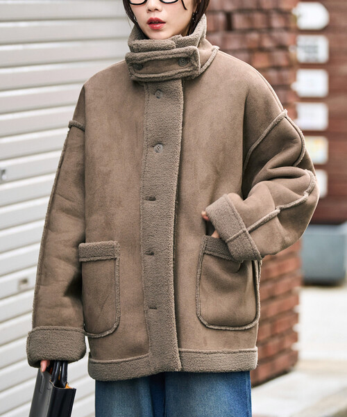 ムートンコート　　CURPESA naturpiel ヴィンテージ スペイン製 Leder Cris CURPESA ナチュルピエル ラージ