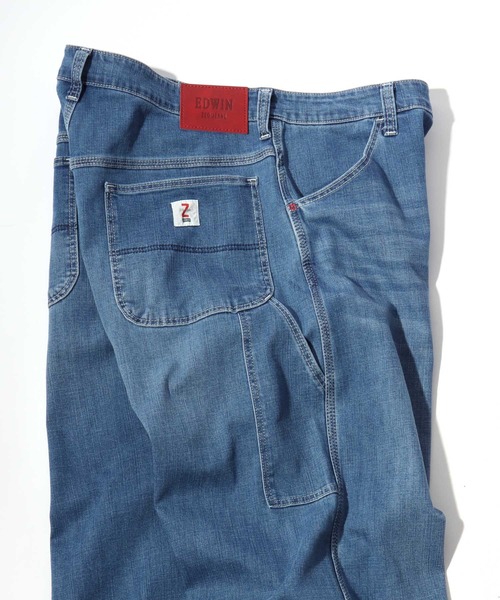 EDWIN(エドウィン)の「2025AW EDWIN/エドウイン ZED PAINTER STRECH DENIM ストレッチデニム ワイドペインターパンツ(デニムパンツ・メンズ・インディゴブルー/ワンウォッシュ・L/XL/M)」の21枚目の写真