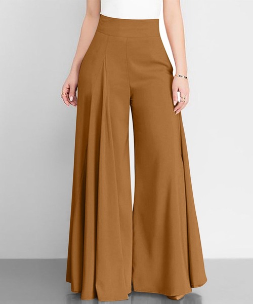 CADBURY(キャドバリー)の「タック入ワイドパンツ(その他パンツ・レディース・グレー/ブラック/ピンク/グリーン/ダークブラウン/ブラウン/ネイビー/ベージュ・X-LARGE/LARGE/MEDIUM/SMALL)」の5枚目の写真