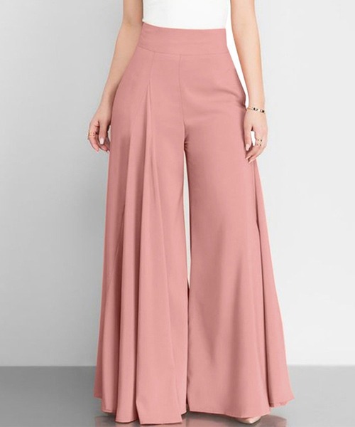 CADBURY(キャドバリー)の「タック入ワイドパンツ(その他パンツ・レディース・グレー/ブラック/ピンク/グリーン/ダークブラウン/ブラウン/ネイビー/ベージュ・X-LARGE/LARGE/MEDIUM/SMALL)」の8枚目の写真