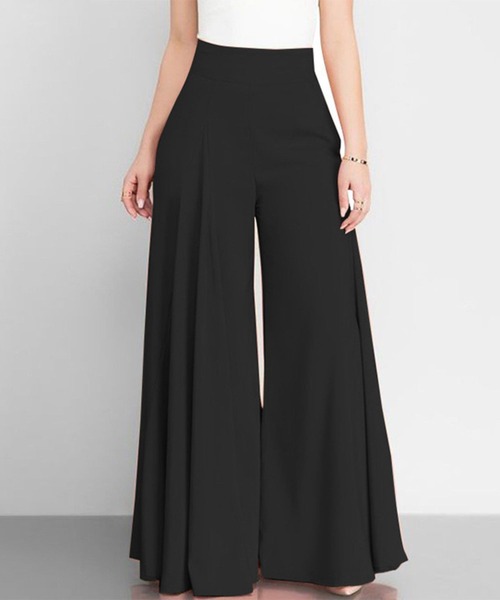 CADBURY(キャドバリー)の「タック入ワイドパンツ(その他パンツ・レディース・グレー/ブラック/ピンク/グリーン/ダークブラウン/ブラウン/ネイビー/ベージュ・X-LARGE/LARGE/MEDIUM/SMALL)」の1枚目の写真